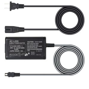 AC-L200 Power Adapter Charger for Sony Handycam DCR-HC21, DCR-HC26, DCR-HC28, DCR-HC30, DCR-HC32, DCR-HC36, DCR-HC38, DCR-HC42