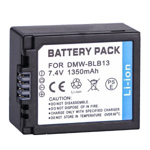 DMW-BLB13 Battery for Panasoinc Lumix DMC-G10 G1 G2 GF1 GH1 Camera