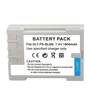 PS-BLM5 Camera Battery Pack For Olympus E-1 E-3 E-30 E-5 E1 E3 E30 E5 HLD-4 Grip